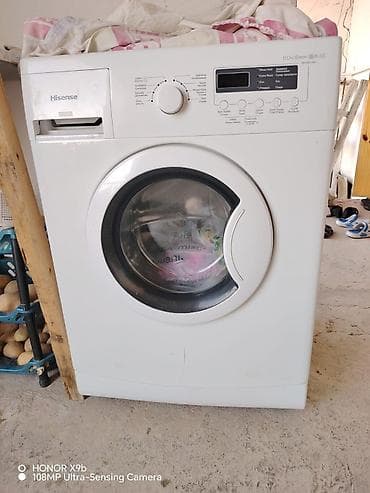 Hisense önyükləməli paltaryuyan maşın - Model: Hisense WHFVE 6010 — 1