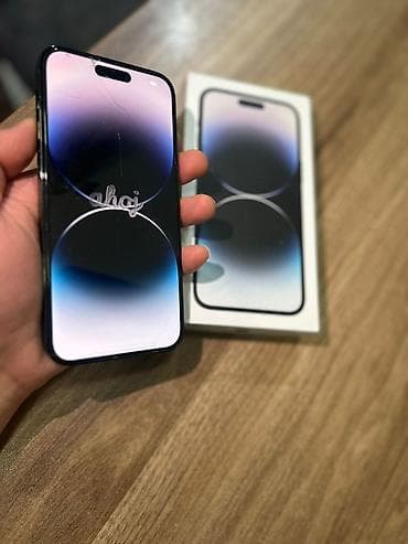 IPhone 14 Pro Max, 128 GB, Space Gray, Face ID lalafo.az -da IPhone 14 Pro Max, 128 GB, Space Gray, Face ID