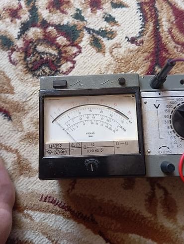 məhəbbət duyu: Analog univeral ölçü cihazı (avometr/multimetr) Xüsusiyyətlər: - — 1