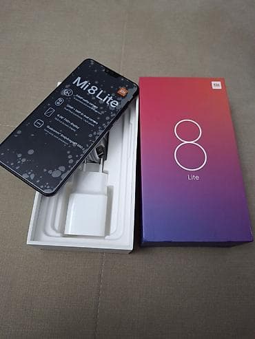 Xiaomi Mi 8 Lite, 64 GB, rəng - Qara, 
 Barmaq izi — 1