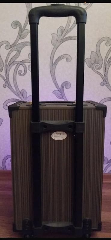 yaxa mikrofon: Daşınan karaoke səs sistemi – LED işıqlı böyük dinamik və 2 ədəd — 3