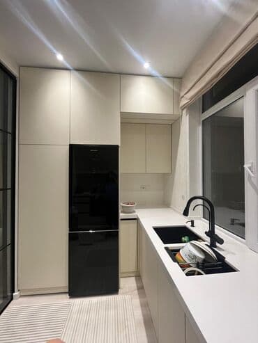 memar ecemide ucuz kiraye evler: Müasir dizaynda tam mebel və texnika ilə təchiz olunmuş 2 otaqlı — 4