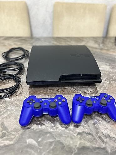 500: Playstation 3 Slim model İdeal vəziyyətdə. 500 gb yaddaş hər bir şeyi — 1