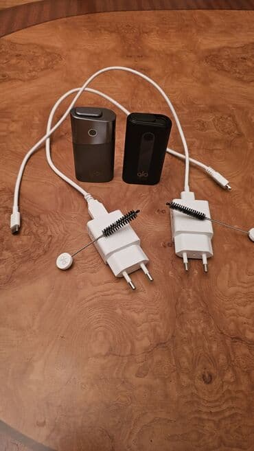 elektron qəlyan topdan satış: Glo Elektron siqaret aparatları. 2 ədəd Glo aparatı (qalın/nazik).Az — 1
