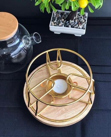 qazan: Şamlı podstavka çaynik ve ya qazan üçün — 8