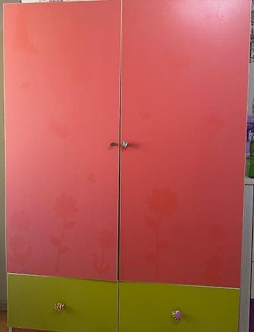 usaq skaf: Oğlan və qız üçün, İşlənmiş, 2 qapılı, Açılan, Düz dolab — 1