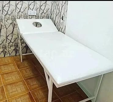 qatlanan çarpayi: Masaj kuşetkası, Qatlanan, rəng - Süd rəngi — 1