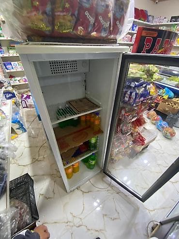 Vitrinli ticarət soyuducusu Tam ela vezıyyetde ışlek buz kımı soyudur — 3
