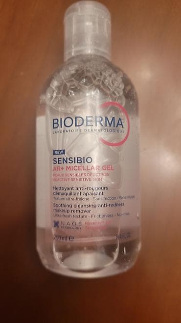 Miselyar su, Bioderma, Bütün dəri növləri üçün, 250 ml, Yeni, Ünvandan götürmə, Ödənişli çatdırılma — 1