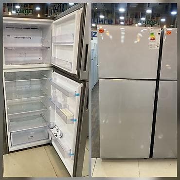 kamera internetsiz: Yeni 2 qapılı Samsung Soyuducu Satılır, rəng - Gümüşü, Təkərli — 1