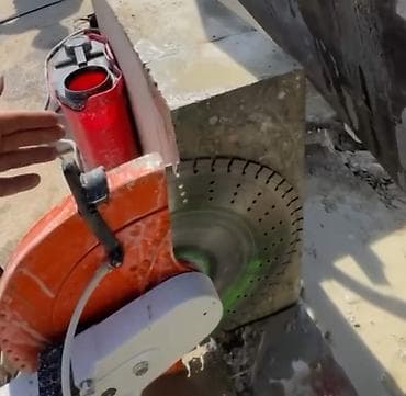 Beton deşmə və kəsim xidməti - Hilti markalı stasionar və əl tipli — 5