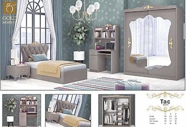 gidrafon su matoru: Oğlan və qız üçün, Yeni, Təknəfərlik çarpayı, Yazı masası, Dolab, Tumba — 1