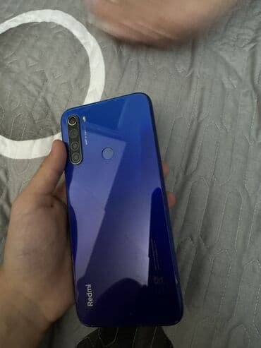 işdəmiş telfon: Redmi 8, 32 GB, rəng - Göy, Qırıq — 1