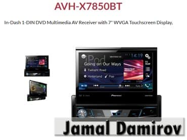 masin ucun monitorlar qiymeti: Pioneer dvd avh-x7850bt. Bundan başqa hər növ avtomobi̇l — 1