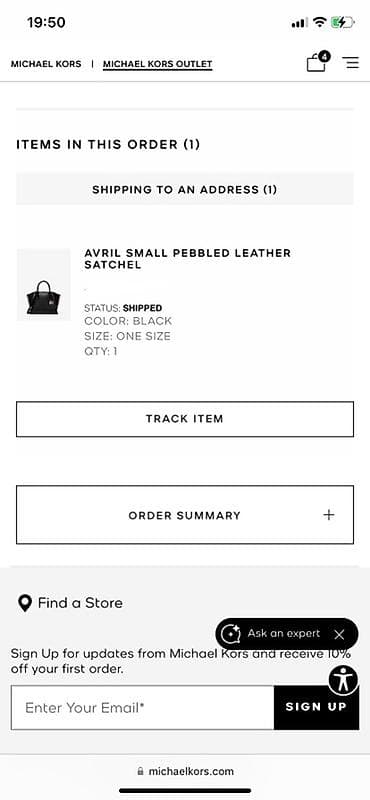 Çiyin çantası, Michael Kors, Yeni — 2