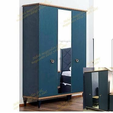 3 Qapi dolab sifarisle yigilir. Reng secimleri var Olculeri 135×200×47