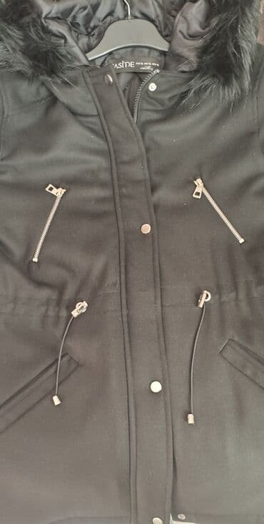 gümüş üzüklər: Пальто, XL, цвет - Черный — 3