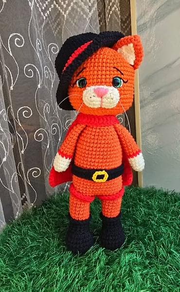Yumşaq oyuncaqlar: Məhsul: Əl işı amigurumi yumşaq oyuncaqlar Təsvir: - Sevimli — 7