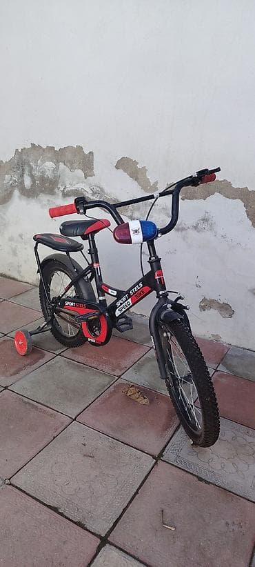 velosiped oturacaqlari: İki təkərli Uşaq velosipedi Stels, 16", sürətlərin sayı: 1 — 1