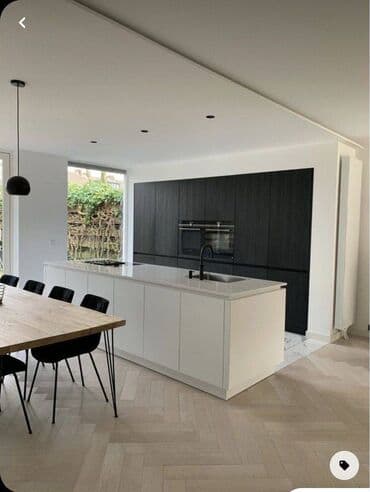 akril mdf: Sifarişlə mətbəx dəsti, Özü çəkən petlələr, MDF, Kredit var, Pulsuz çatdırılma — 1