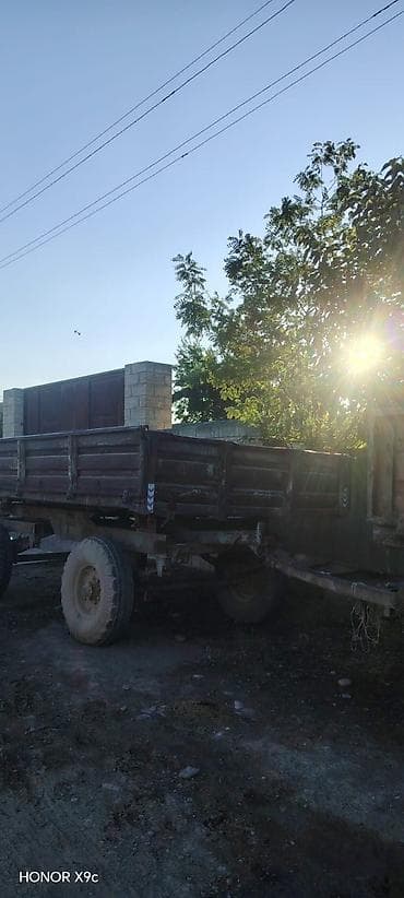 niva qoşqusu: Kənd təsərrüfatı qoşqusu – 2 oxlu, yüksək bortlu - Tip: traktor üçün — 2