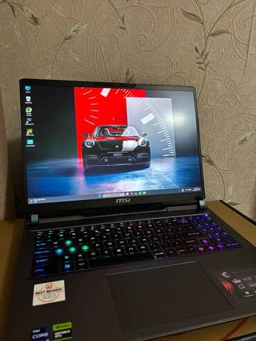 240hz: Yeni MSI, 16 ", Intel Core i9, 1 TB — 2