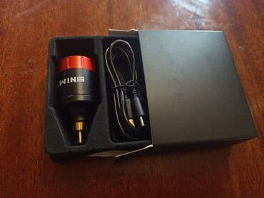 dirnaq aparatlari: Rca dövmə qələmi daşı (pili). 5-12volt dəstəkləyir, 2 saat enerjidə — 1