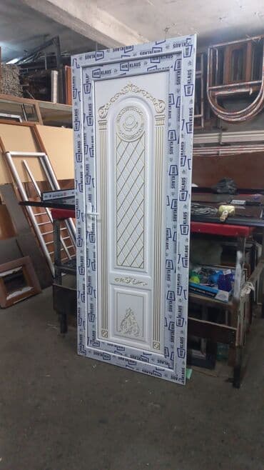 qapı setkaları: Yeni Plastik qapı 80x200 sm Zamok və çərçivə ilə, Zəmanətli, Pulsuz quraşdırma, Pulsuz çatdırılma, Rayonlara çatdırılma — 1