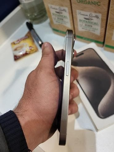 iphone 15 pro replika: IPhone 15 Pro, 128 GB, Natural Titanium, Face ID — 4