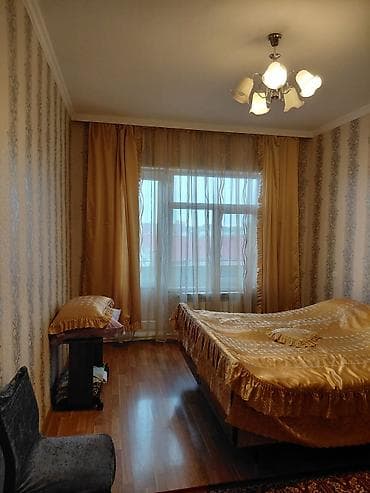 cermetde kiraye evler: 4 otaqlı 80.1 kv.mənzil – geniş və işıqlı 9/6 mərtəbə.Lift var. - — 2