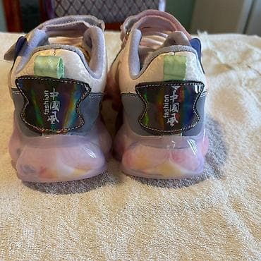 uwaq ayaqqabilari: Rəng - Çəhrayı Krossovkalar, Ölçü: 36, Qız üçün — 5