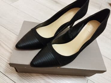 зеленые туфли: Туфли, Charles&Keith, Размер: 37.5, цвет - Черный, Новый — 2