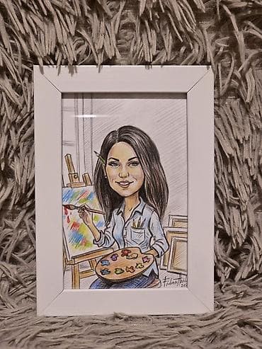 bezekli ad yazmaq: Rəsm əsərləri, portretlər — 2