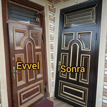 seyfi qapi: Köhnə qapıların bərpası xidməti təklif olunur. Bu xidmət sayəsində — 9