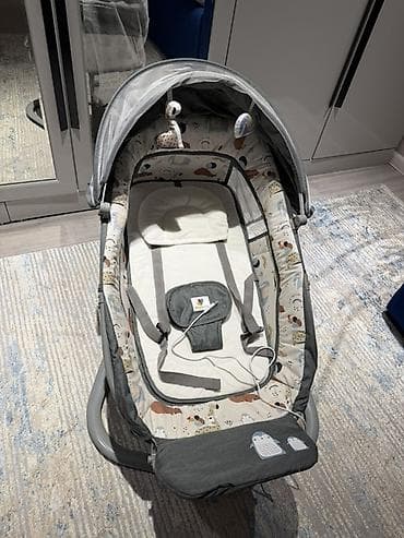 Oğlan və qız üçün, İşlənmiş, Beşik, Dəstsiz, Matras ilə, Yellənmə mexanizm ilə — 1