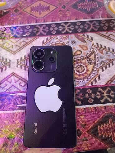i̇phone se 2016: Redmi Note 14, 256 GB, rəng - Qara, Barmaq izi — 1