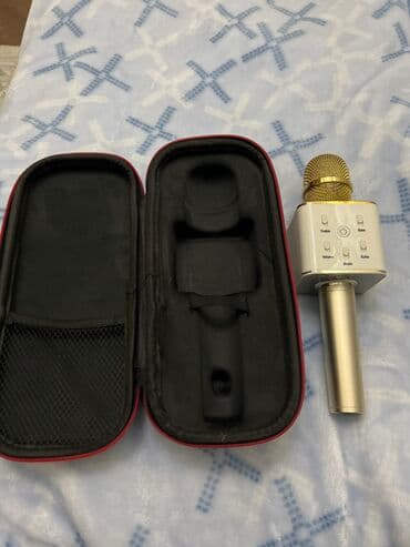 kalonka mikrafonlu: Salam,bu mikrafon təmiz orginaldır dubaydan gətirilib musiqi üçün kart — 4