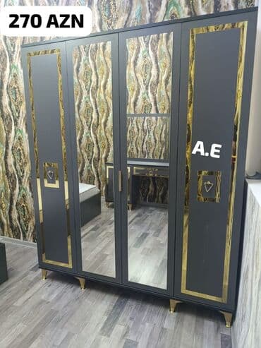 2ci el qapılar: Yeni, Açılan, 4 qapılı Düz dolab — 1