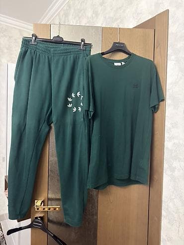 qaqa stil: İdman dəsti, Adidas, M, rəng - Yaşıl — 1