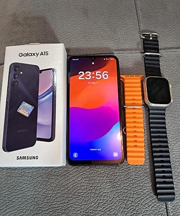 asus a15: Samsung Galaxy A15, 128 GB, rəng - Göy — 3