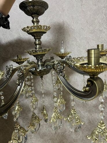 Sandıqlar: Çılçıraq, 8 lampa, Metal — 1