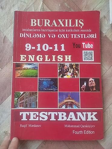 Məhsul: “Buraxılış – Dinləmə və Oxu Testləri: English 9–10–11” (Fourth