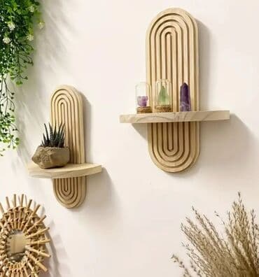 дистиллированная вода баку: Dekorativ divar rəfi 🪾 — 1