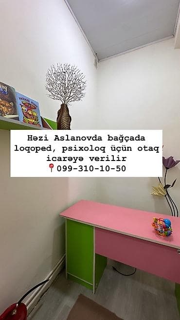 xətai: Həzi Aslanovda uşaq bağçasında loqoped və psixoloq üçün ayrıca iş — 1