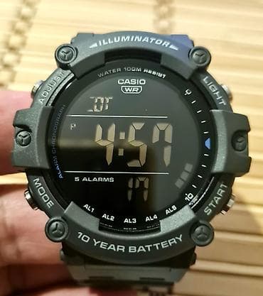 925 eyar qizil: Yeni, Qol saatı, Casio, rəng - Qara — 2