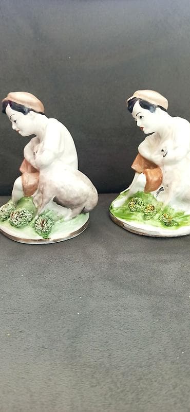 Ev üçün dekor: Fiqur, Keramika, rəng - Ağ — 4