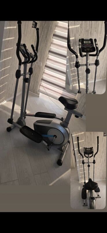 Спортивная форма: Elliptik velotrenajor (kombi velosiped + stepper) Xüsusiyyətlər: - — 1