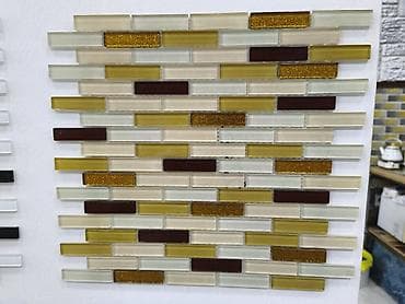 desmalar: Şüşə mozaika panel – dekorativ divar üzlüyü - Material: yüksək — 1