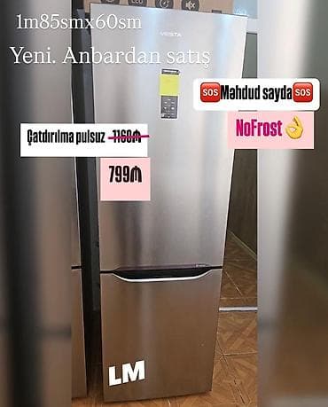 dondurucu soyuducular: *VESTA/ NoFrost* Qiymət : *799₼* Təzə və upakovkada. Birbaşa — 1