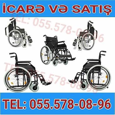 Müxtəlif model əlil arabaları – icarə və satış. Xüsusiyyətlər: -